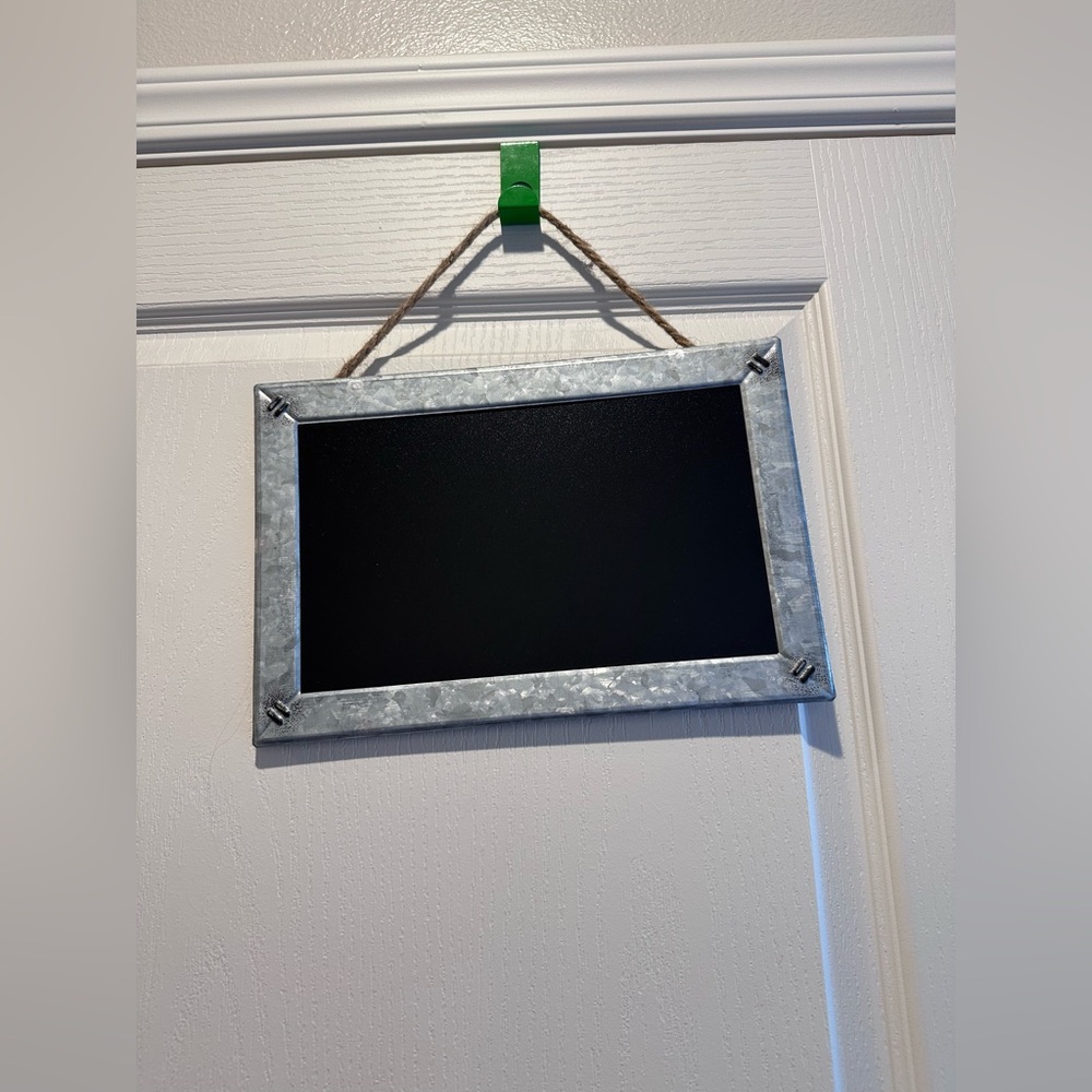 Metal Framed Chalkboard Sign